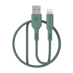 Premium MFI-sertifioitu USB-kaapeli - Lightning (vihreä, 1,1 m) hinta ja tiedot | AmazingThing Puhelimet, älylaitteet ja kamerat | hobbyhall.fi