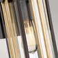 Elstead Lighting Goldenrod QZ-GOLDENROD2-S -ulkoseinävalaisin, 15,5 x 32,7 cm, E27, ruskea / kirkas läpinäkyvä hinta ja tiedot | Puutarha- ja ulkovalot | hobbyhall.fi