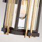 Elstead Lighting Goldenrod QZ-GOLDENROD2-S -ulkoseinävalaisin, 15,5 x 32,7 cm, E27, ruskea / kirkas läpinäkyvä hinta ja tiedot | Puutarha- ja ulkovalot | hobbyhall.fi