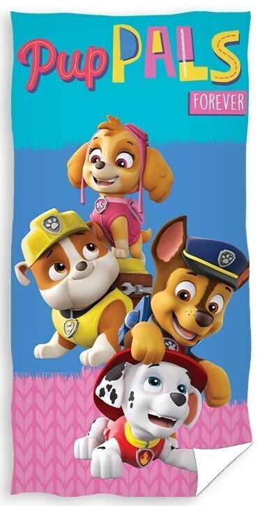 Rantapyyhe Paw Patrol (Ryhmä Hau), 70 x 140 cm hinta ja tiedot | Pyyhkeet | hobbyhall.fi