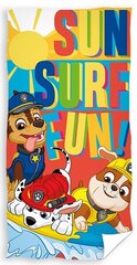 Rantapyyhe Paw Patrol (Ryhmä Hau), 70 x 140 cm hinta ja tiedot | Carbotex Koti ja keittiö | hobbyhall.fi