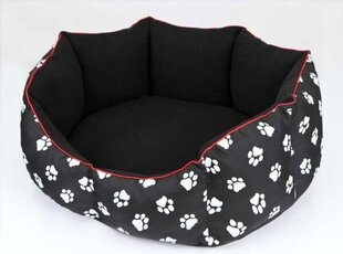 Koiranpeti Hobbydog New York, L, Black Paws, 65x55 cm hinta ja tiedot | Pedit ja pesät | hobbyhall.fi