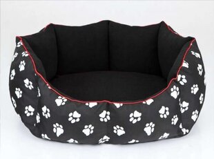 Koiranpeti Hobbydog New York, L, Black Paws, 65x55 cm hinta ja tiedot | Pedit ja pesät | hobbyhall.fi