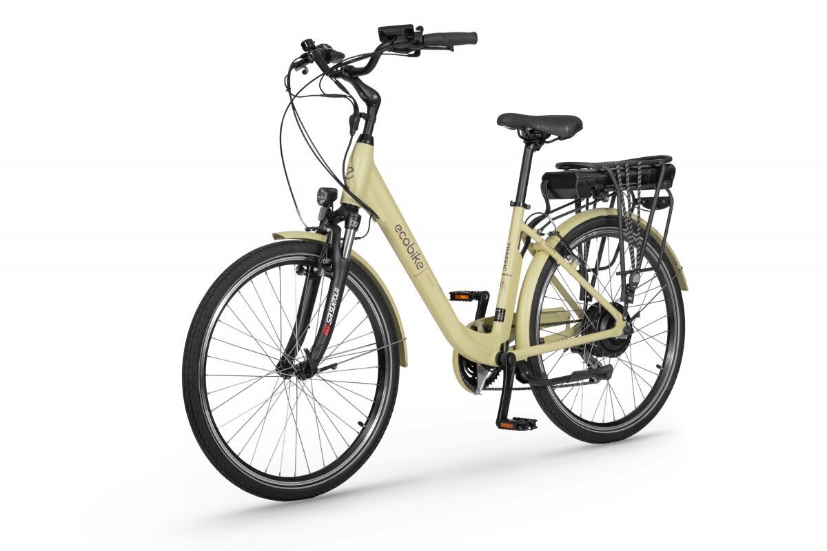 Sähköpyörä Ecobike Traffic 17,5 Ah LG, keltainen hinta ja tiedot | Sähköpyörät | hobbyhall.fi