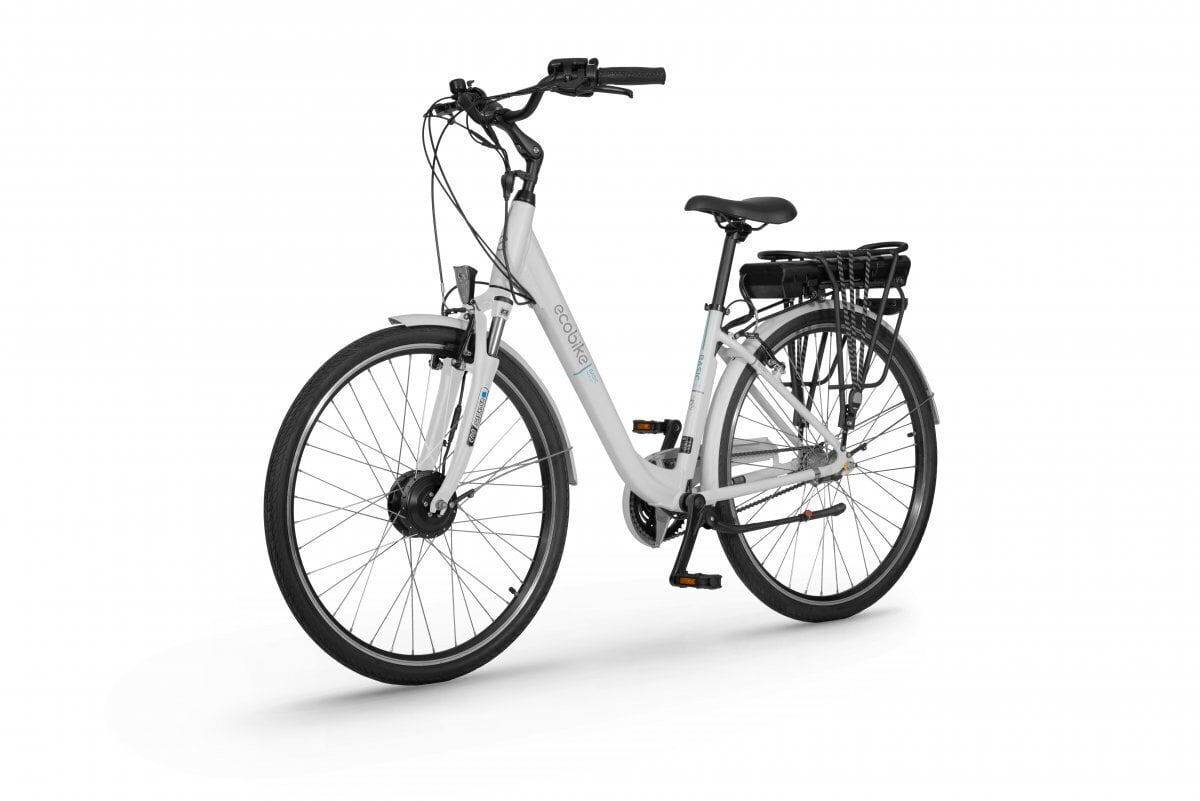 Ecobike Basic Nexus 8.7 Ah Greenway sähköpyörä, valkoinen hinta ja tiedot | Sähköpyörät | hobbyhall.fi