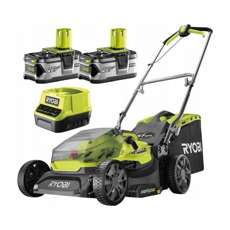 Ryobi RY18LM37A Akkukäyttöinen ruohonleikkuri hinta ja tiedot | Ruohonleikkurit | hobbyhall.fi