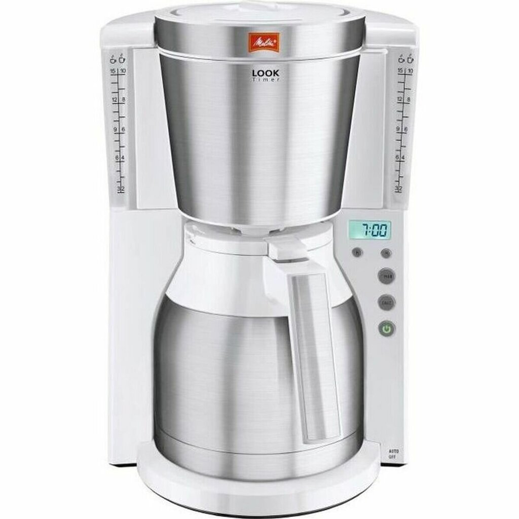 Melitta LOOK IV 1000W 1,2 L (kunnostettu B) Tippakahvinkeitin hinta ja tiedot | Kahvinkeittimet ja kahvikoneet | hobbyhall.fi