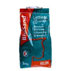 Selim Biosand 7,5 kg hinta ja tiedot | Kissanhiekka | hobbyhall.fi