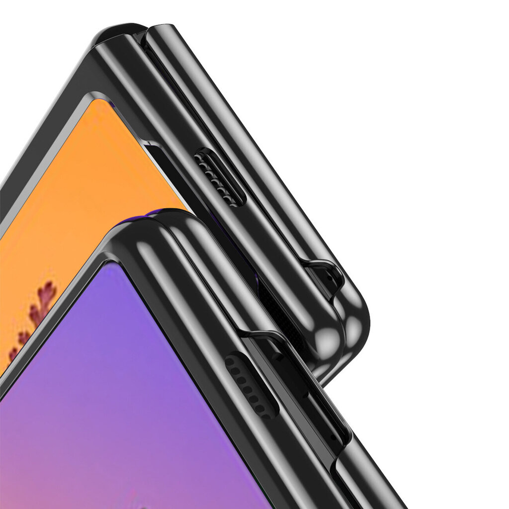 Plating Case, Samsung Galaxy Z Fold 4, vaaleanpunainen hinta ja tiedot | Puhelimen kuoret ja kotelot | hobbyhall.fi