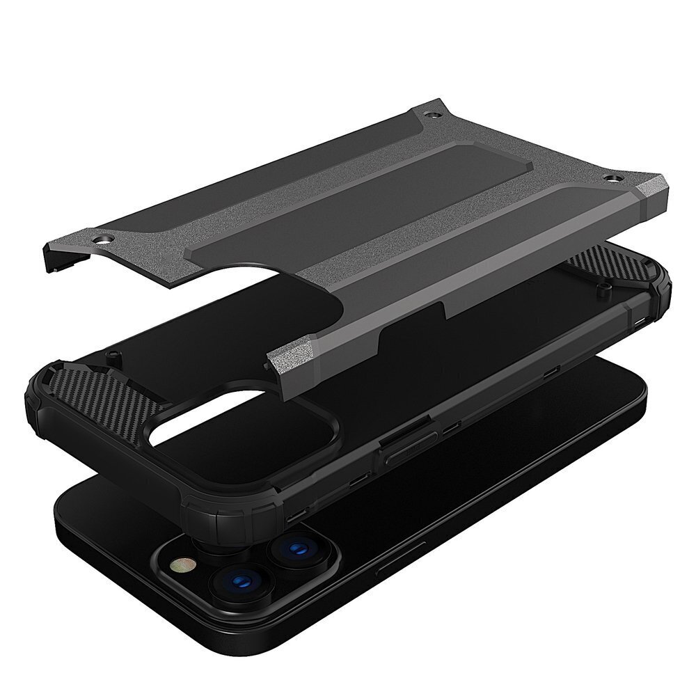 Hybrid Armor for iPhone 14 Pro, sininen hinta ja tiedot | Puhelimen kuoret ja kotelot | hobbyhall.fi