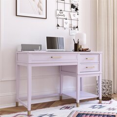 Pöytä CosmoLiving by Cosmopolitan Westerleigh, violetti hinta ja tiedot | Tietokonepöydät ja työpöydät | hobbyhall.fi