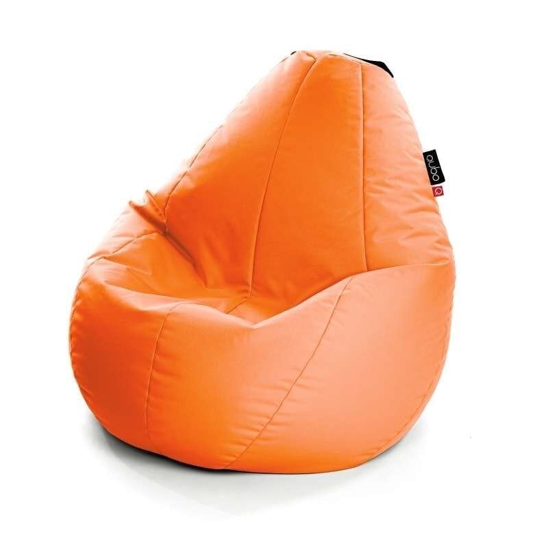 Säkkituoli Qubo ™ Comfort 90 gobeliini, oranssi hinta ja tiedot | Säkkituolit, rahit ja penkit | hobbyhall.fi
