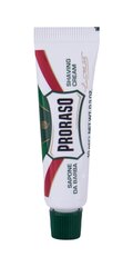 Proraso Green parranajovoide, matkakokoinen 10 ml:n pakkaus hinta ja tiedot | Parranajo ja karvanpoisto | hobbyhall.fi