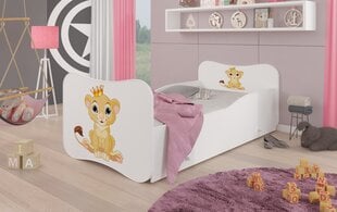 Lasten sänky ADRK Furniture Gonzalo L3, 140x70 cm hinta ja tiedot | Lastensängyt | hobbyhall.fi