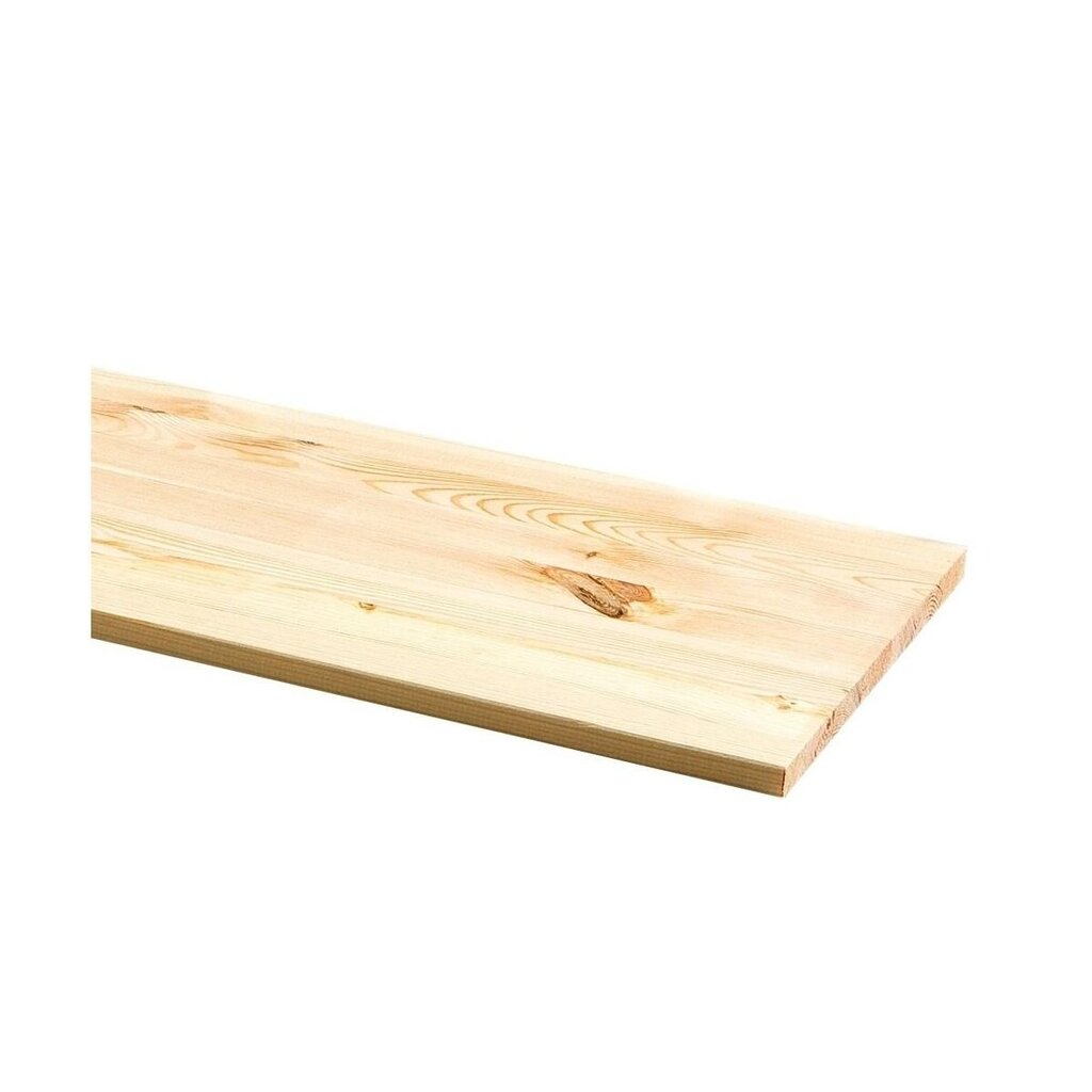 Seinähylly Spaceo Wood 100x20cm, beige hinta ja tiedot | Hyllyt | hobbyhall.fi