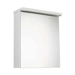 Kylpyhuoneen kaappi peilillä Sensea Storm 50 1D, valkoinen hinta ja tiedot | Kylpyhuonekaapit | hobbyhall.fi