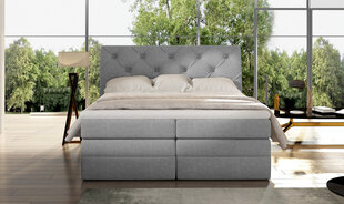 Sänky NORE Mirabel 21, 160x200 cm, vaaleanruskea hinta ja tiedot | Sängyt | hobbyhall.fi