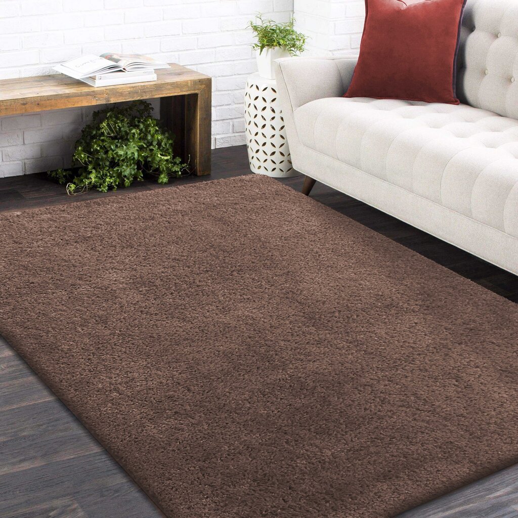 Matto Shaggy Camel Cappuccino, 80x150 cm hinta ja tiedot | Isot matot | hobbyhall.fi