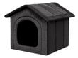 Pesä Hobbydog Inari harmaa-musta, 52x46 cm hinta ja tiedot | Pedit ja pesät | hobbyhall.fi