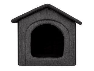 Pesä Hobbydog Inari harmaa-musta, 52x46 cm hinta ja tiedot | Pedit ja pesät | hobbyhall.fi