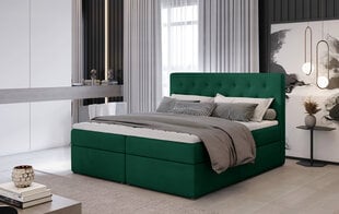 Sänky NORE Loree 08, 160x200 cm, vihreä hinta ja tiedot | Sängyt | hobbyhall.fi
