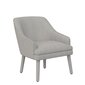 Nojatuoli Mr. Kate Effie Upholstered Accent, harmaa hinta ja tiedot | Nojatuolit | hobbyhall.fi