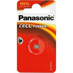 Akut Panasonic SR616EL/1B hinta ja tiedot | Paristot | hobbyhall.fi
