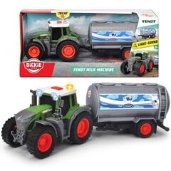 Traktori maitoperävaunulla Dickie Toys, 26 cm hinta ja tiedot | Simba Dickie Toys Lapset | hobbyhall.fi