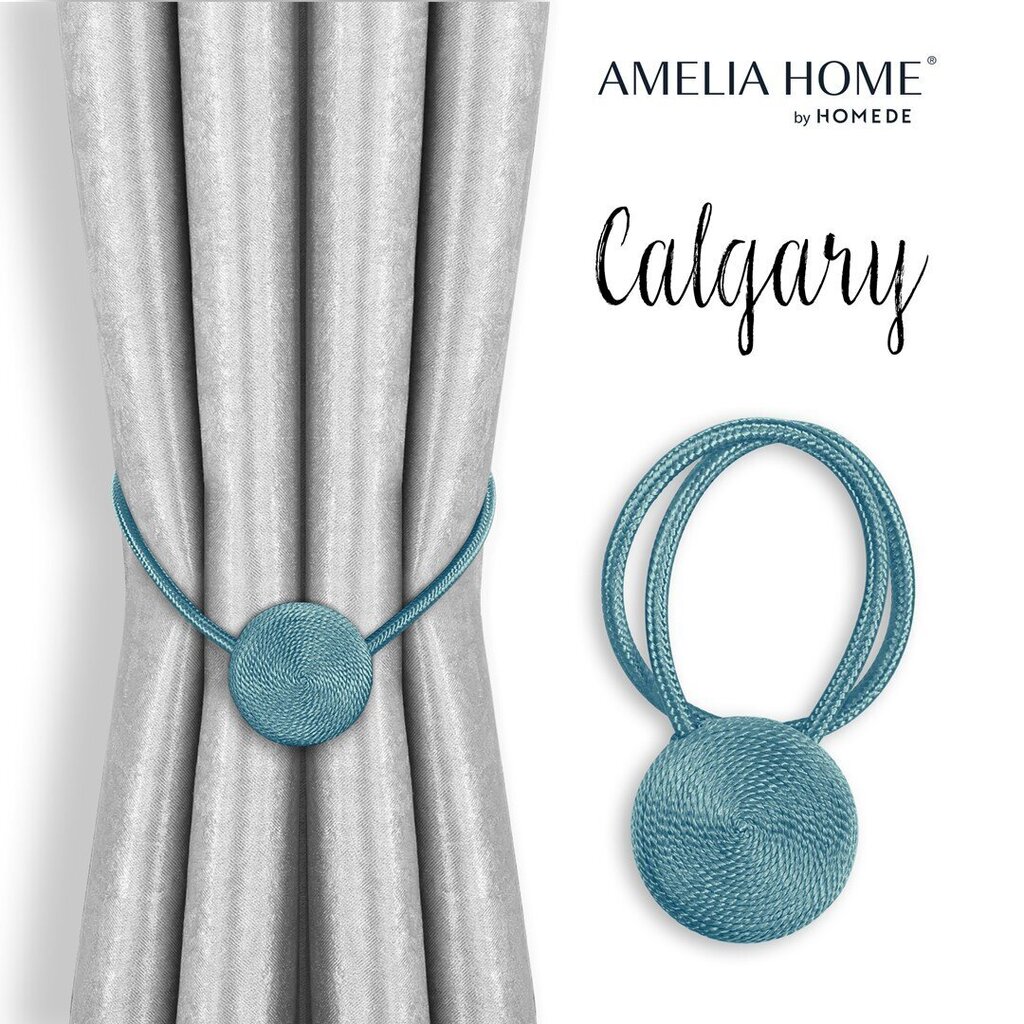 AmeliaHome verhopidikkeet Calgary, 2 kpl. hinta ja tiedot | Verhot | hobbyhall.fi