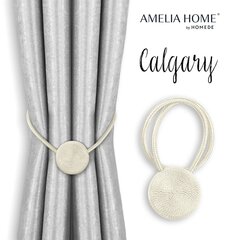 AmeliaHome verhopidikkeet Calgary, 2 kpl. hinta ja tiedot | Verhot | hobbyhall.fi