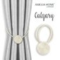 AmeliaHome verhopidikkeet Calgary, 2 kpl. hinta ja tiedot | Verhot | hobbyhall.fi