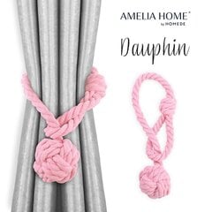 AmeliaHome verhopidikkeet Dauphin, 2 kpl. hinta ja tiedot | Verhot | hobbyhall.fi