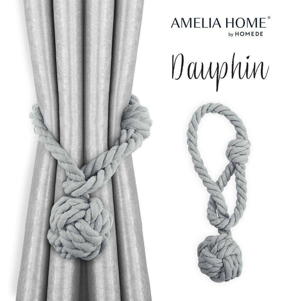 AmeliaHome verhopidikkeet Dauphin, 2 kpl. hinta ja tiedot | Verhot | hobbyhall.fi