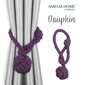 AmeliaHome verhopidikkeet Dauphin, 2 kpl. hinta ja tiedot | Verhot | hobbyhall.fi