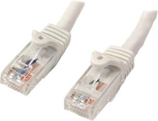 STARTECH N6PATC5MWH 5m White Gigabit hinta ja tiedot | Kaapelit ja adapterit | hobbyhall.fi