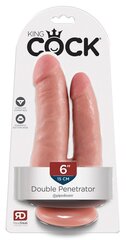 Dildo King Cock Dildo Double Penetrator hinta ja tiedot | Dildot | hobbyhall.fi