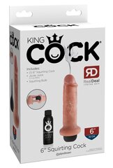 Tekopenis King Cock Squirting Cock hinta ja tiedot | Dildot | hobbyhall.fi