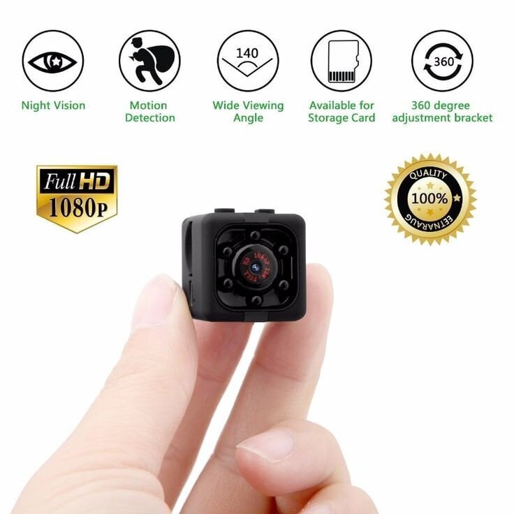 Minikamera SQ11 1080P Full HD mini DV hinta ja tiedot | Valvontakamerat | hobbyhall.fi