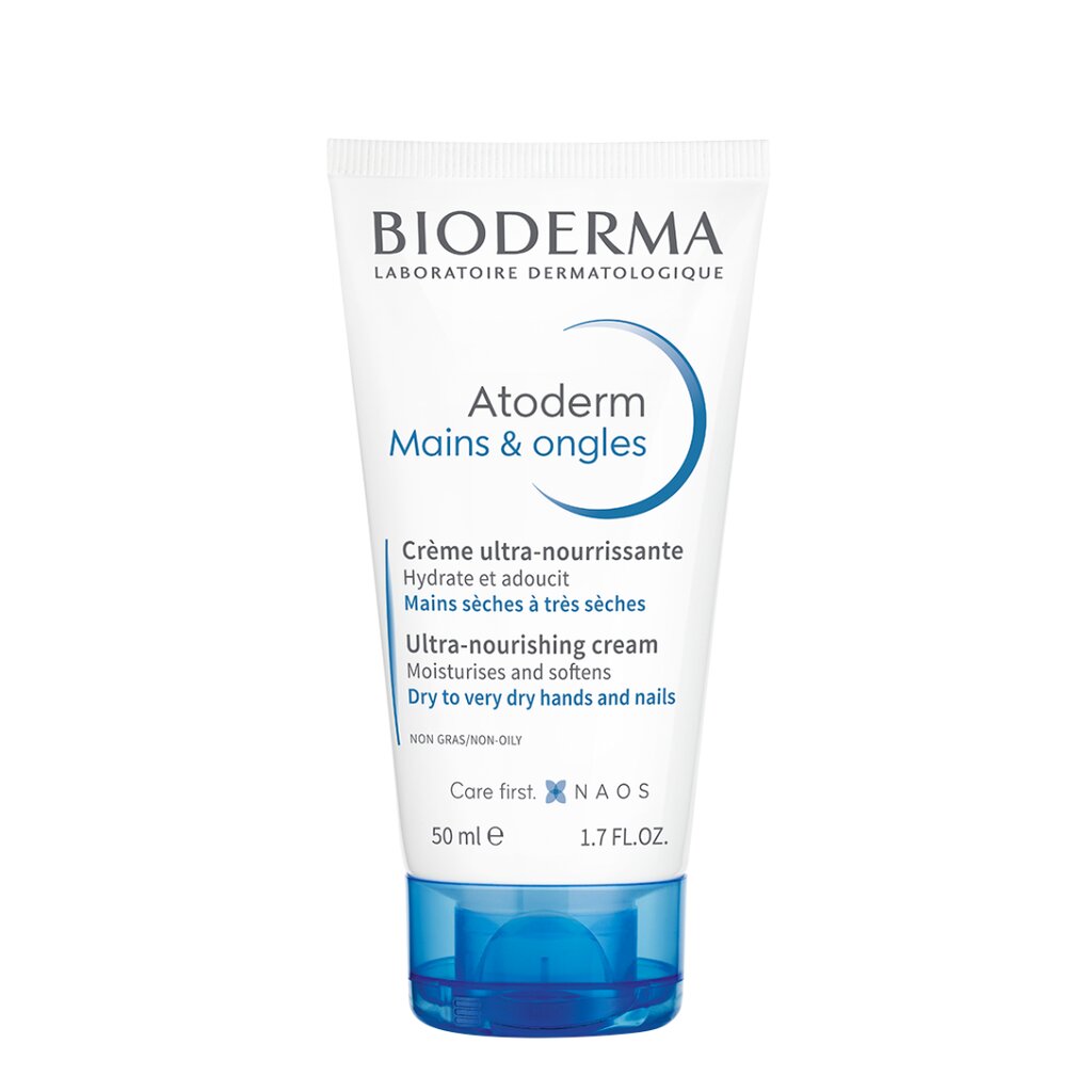 Ravitseva käsivoide Bioderma Atoderm Mains&Ongles 50 ml hinta ja tiedot | Vartalovoiteet ja -emulsiot | hobbyhall.fi