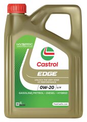 Castrol 0W20 Edge Titanium LL IV 4L hinta ja tiedot | Moottoriöljyt | hobbyhall.fi