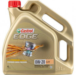 Castrol 0W20 Edge Titanium LL IV 4L hinta ja tiedot | Castrol Autotuotteet | hobbyhall.fi