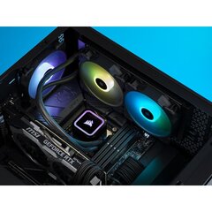 Corsair, H100x RGB Elite hinta ja tiedot | Vesijäähdytys | hobbyhall.fi