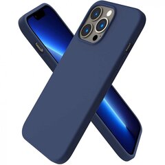 Mocco Ultra Slim Soft Matte mallille Apple iPhone 14 Pro, sininen hinta ja tiedot | Puhelimen kuoret ja kotelot | hobbyhall.fi