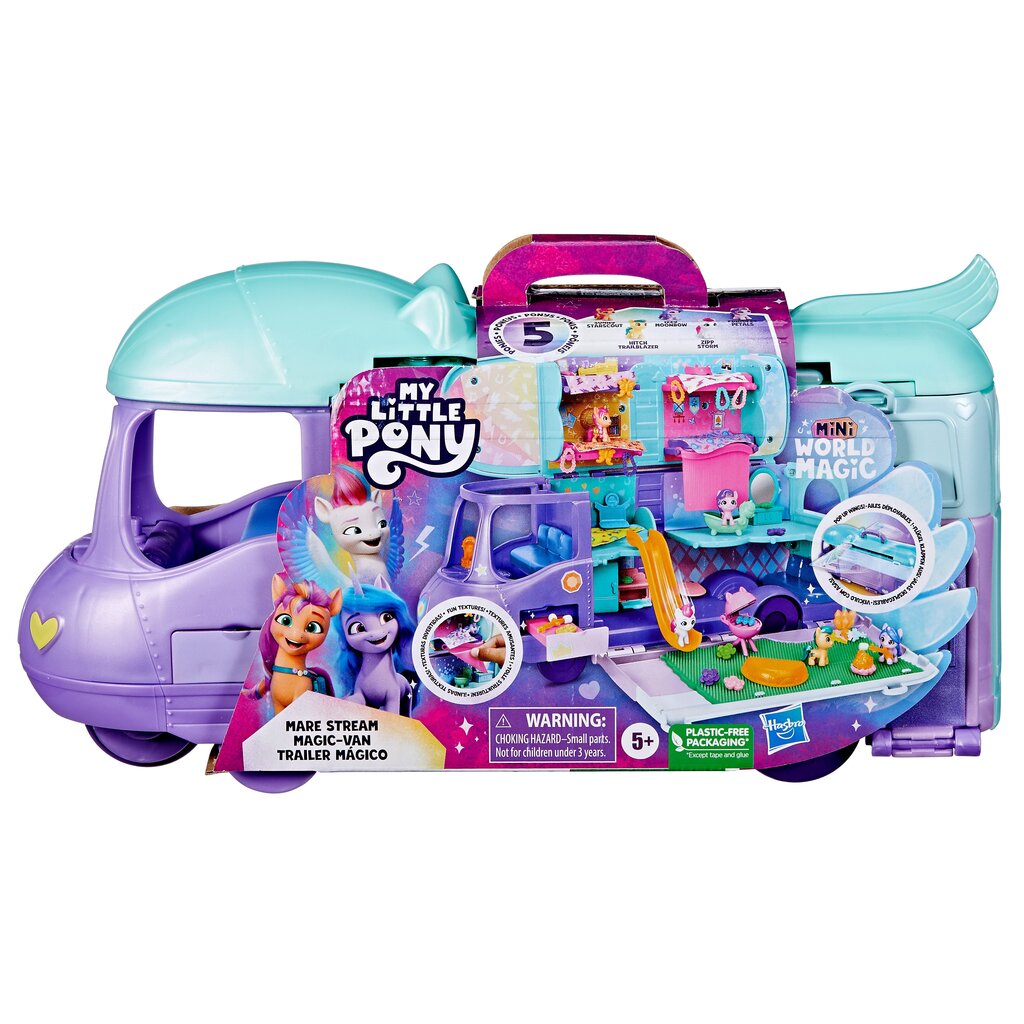 Figuurisetti My Little Pony "Mini World Magic" -bussi hinta ja tiedot | Tyttöjen lelut | hobbyhall.fi