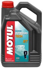 Öljy MOTUL OUTBOARD TECH 2T 5ltr (101728) hinta ja tiedot | Moottoriöljyt | hobbyhall.fi