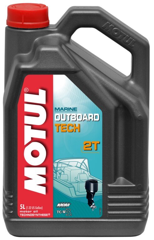 Öljy MOTUL OUTBOARD TECH 2T 5ltr (101728) hinta ja tiedot | Moottoriöljyt | hobbyhall.fi