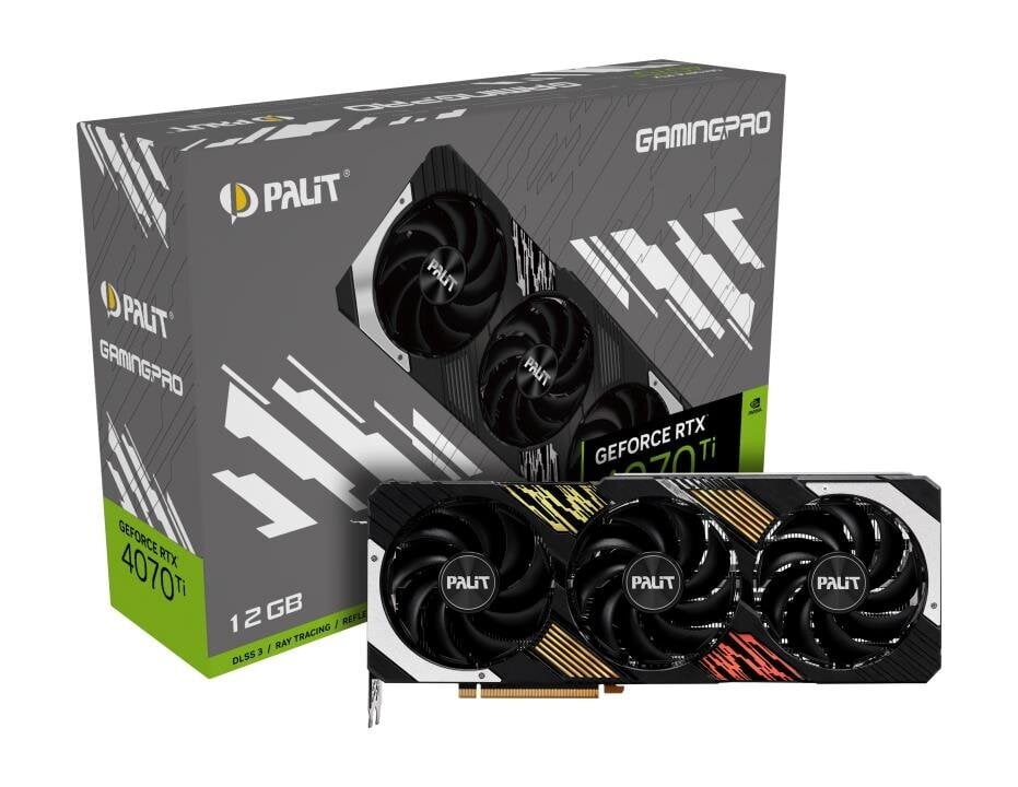 Palit GeForce RTX 4070Ti hinta ja tiedot | Näytönohjaimet | hobbyhall.fi