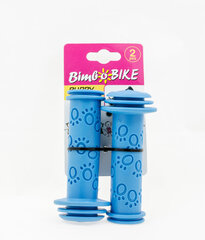 Bimbo Bike ohjaustangon kahvat 110 mm, sininen hinta ja tiedot | Polkupyörän kahvat | hobbyhall.fi
