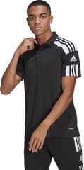 T-paita Adidas Polo, musta hinta ja tiedot | Jalkapallovaatteet ja -varusteet | hobbyhall.fi