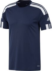 Adidas Squadra 21 T-paita, sininen hinta ja tiedot | Jalkapallovaatteet ja -varusteet | hobbyhall.fi